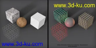 3D打印模型Wireframe Render for Iray的图片