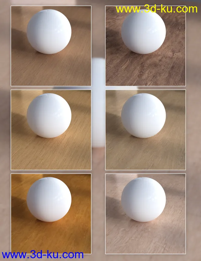 Wood and Marble - Iray Shaders模型的图片4