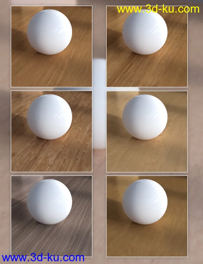 Wood and Marble - Iray Shaders模型的图片5