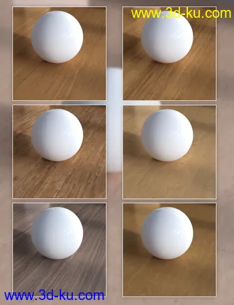 3D打印模型Wood and Marble - Iray Shaders的图片