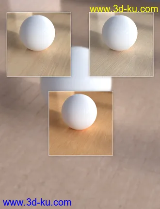 3D打印模型Wood and Marble - Iray Shaders的图片