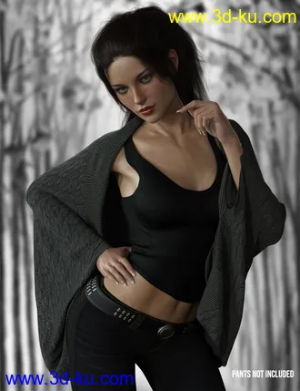 3D打印模型X-Fashion Crochet for Genesis 8 Female(s)的图片