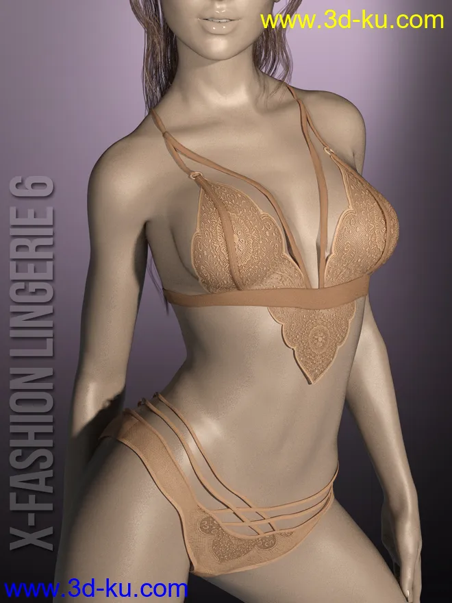 X-Fashion Lingerie6 for G3F模型的图片1