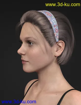 3D打印模型XiaoFang Character and Hair For Genesis 8 Female(s)的图片