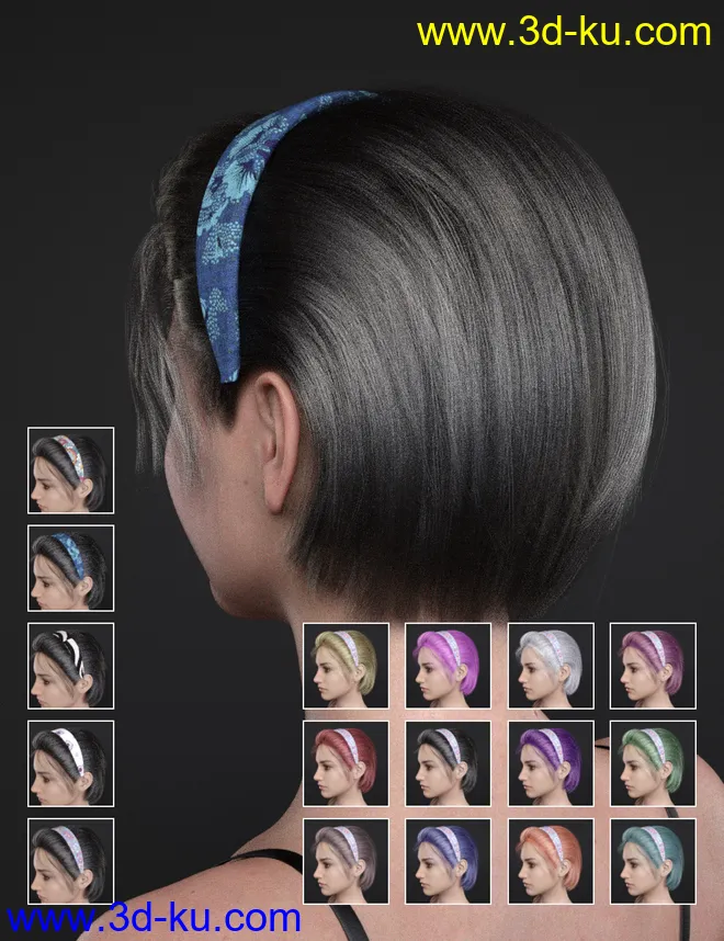 XiaoFang Character and Hair For Genesis 8 Female(s)模型的图片6