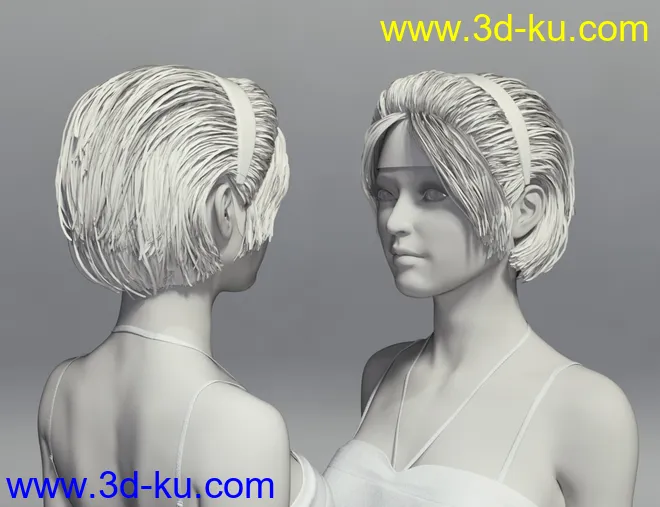 XiaoFang Character and Hair For Genesis 8 Female(s)模型的图片10