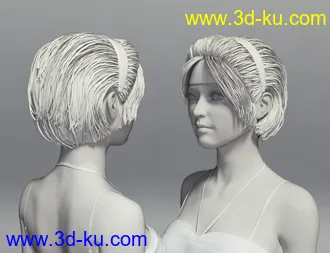 3D打印模型XiaoFang Character and Hair For Genesis 8 Female(s)的图片