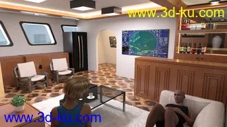 3D打印模型Yacht Salon的图片
