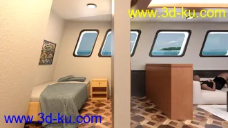 3D打印模型Yacht Salon的图片