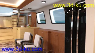 3D打印模型Yacht Salon的图片
