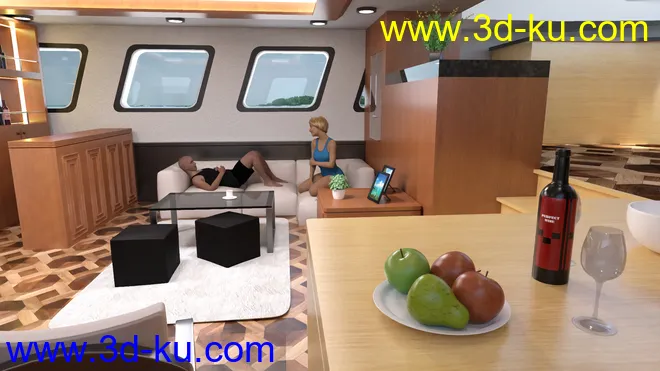Yacht Salon模型的图片8
