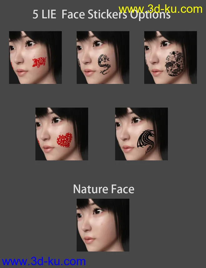 Yuna Character and Hair for Genesis 8 Female模型的图片10