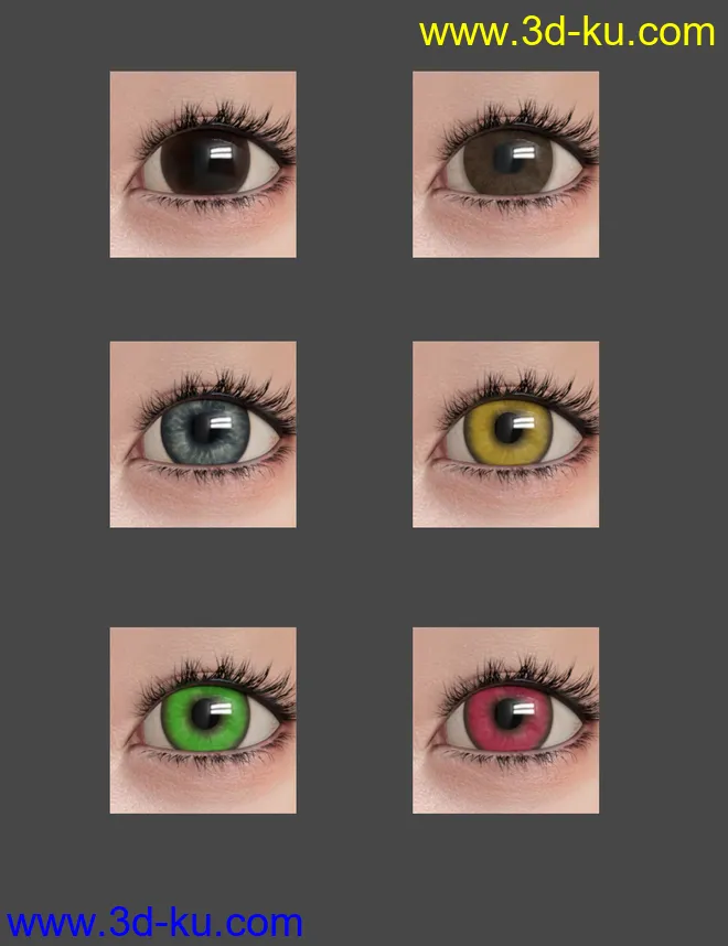 Yuna Character and Hair for Genesis 8 Female模型的图片12