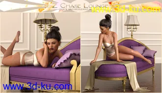 3D打印模型Z Chaise Lounge Quick Environment and Poses的图片