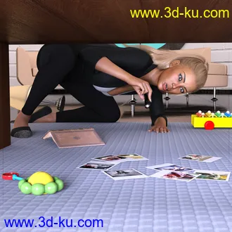 3D打印模型Z Detectives Props and Poses for Genesis 3 and 8的图片