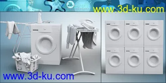 3D打印模型Z Household Chores Laundry for Genesis 8的图片