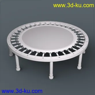 3D打印模型Z iBounce Trampoline Prop and Poses for Genesis 3 and 8的图片