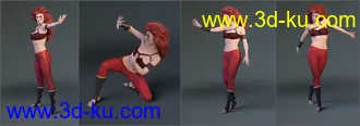 3D打印模型Z Magic Powers Poses and Expressions for Leisa 8的图片