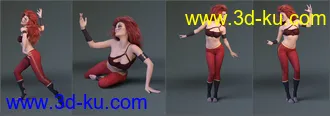 3D打印模型Z Magic Powers Poses and Expressions for Leisa 8的图片