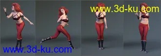 3D打印模型Z Magic Powers Poses and Expressions for Leisa 8的图片