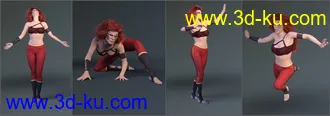 3D打印模型Z Magic Powers Poses and Expressions for Leisa 8的图片