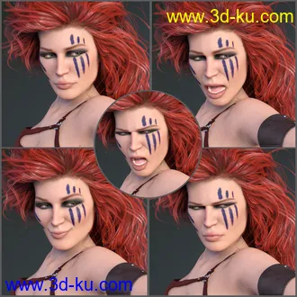 3D打印模型Z Magic Powers Poses and Expressions for Leisa 8的图片