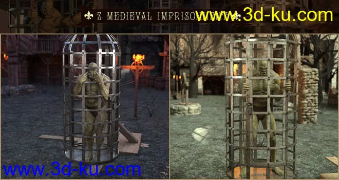 Z Medieval Imprisonment for Genesis 3 and 8模型的图片4