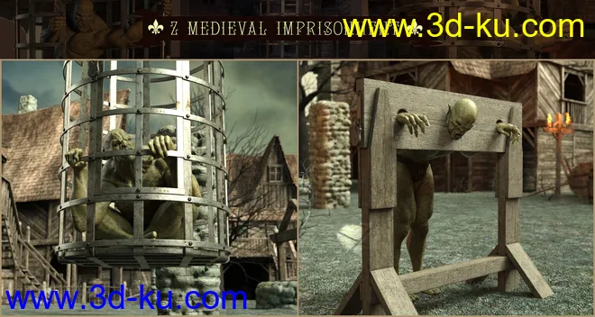 Z Medieval Imprisonment for Genesis 3 and 8模型的图片5