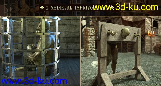 Z Medieval Imprisonment for Genesis 3 and 8模型的图片6