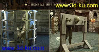 3D打印模型Z Medieval Imprisonment for Genesis 3 and 8的图片