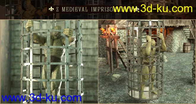 Z Medieval Imprisonment for Genesis 3 and 8模型的图片7