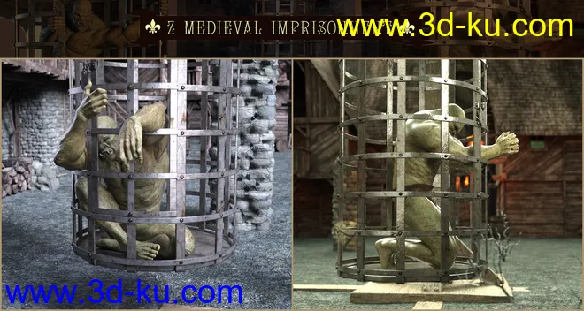 Z Medieval Imprisonment for Genesis 3 and 8模型的图片8