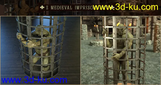 Z Medieval Imprisonment for Genesis 3 and 8模型的图片9
