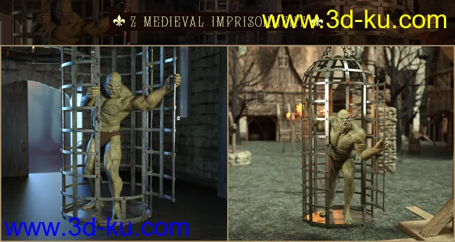 Z Medieval Imprisonment for Genesis 3 and 8模型的图片10