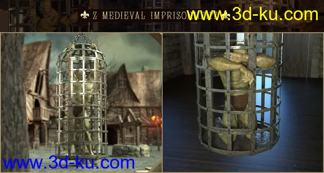 Z Medieval Imprisonment for Genesis 3 and 8模型的图片11