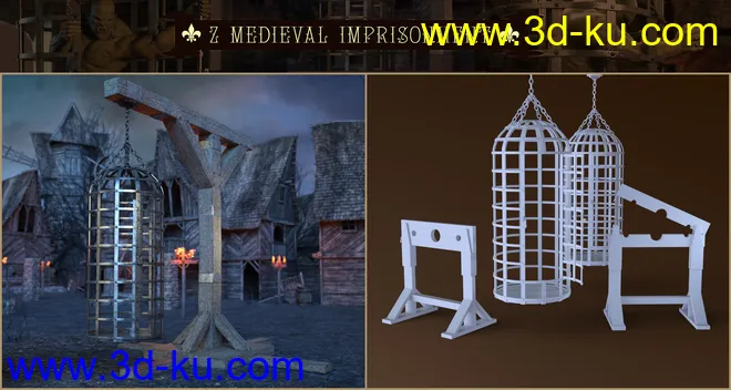 Z Medieval Imprisonment for Genesis 3 and 8模型的图片13