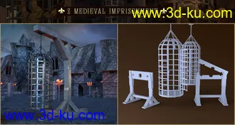 3D打印模型Z Medieval Imprisonment for Genesis 3 and 8的图片