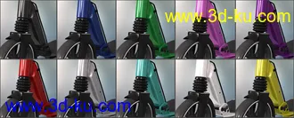 3D打印模型Z My Scooter Prop and Poses for Genesis 3 and 8的图片