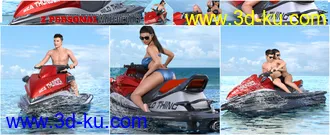 3D打印模型Z Personal Watercraft and Poses for Genesis 3 and 8的图片