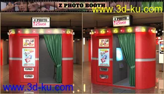 3D打印模型Z Photo Booth and Poses for Genesis 3 and 8的图片