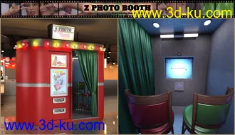 3D打印模型Z Photo Booth and Poses for Genesis 3 and 8的图片