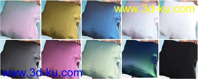 Z Pillow Fight Prop and Poses for Genesis 3 and 8模型的图片7