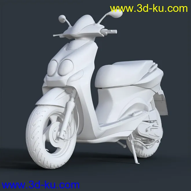 Z Scooter Fun and Poses for Genesis 3 and 8模型的图片11