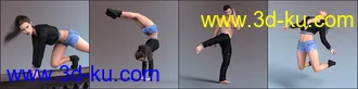 3D打印模型Z Variety Action Pose Collection for Genesis 3 and 8的图片