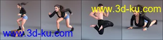 3D打印模型Z Variety Action Pose Collection for Genesis 3 and 8的图片