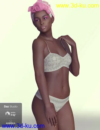 3D打印模型Zaquida for Genesis 8 Female的图片