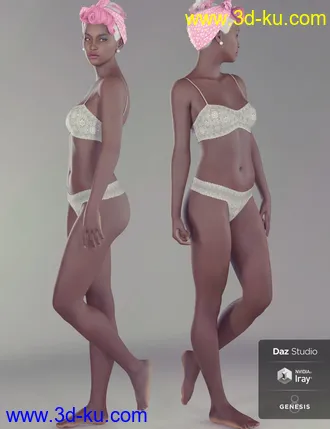 3D打印模型Zaquida for Genesis 8 Female的图片