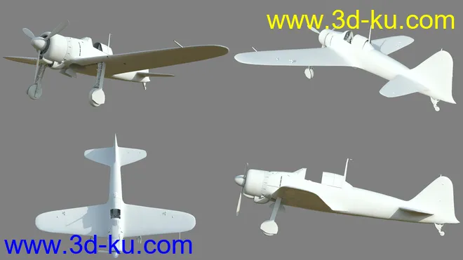 Zeke Military Aircraft模型的图片6