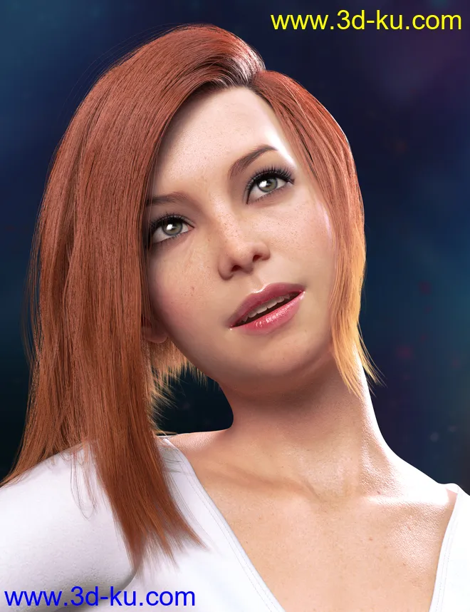 Zoey HD for Genesis 8 Female模型的图片6