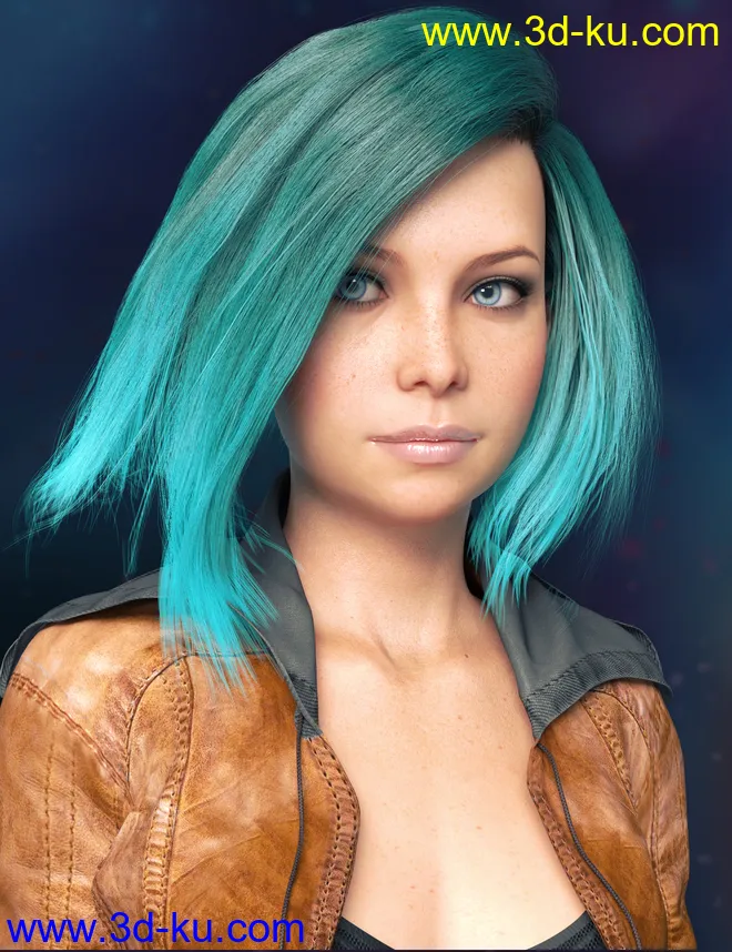 Zoey HD for Genesis 8 Female模型的图片7